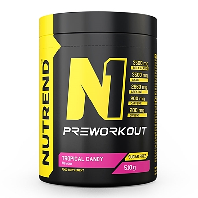 N 1 - PRE WORKOUT 510g Nutrend